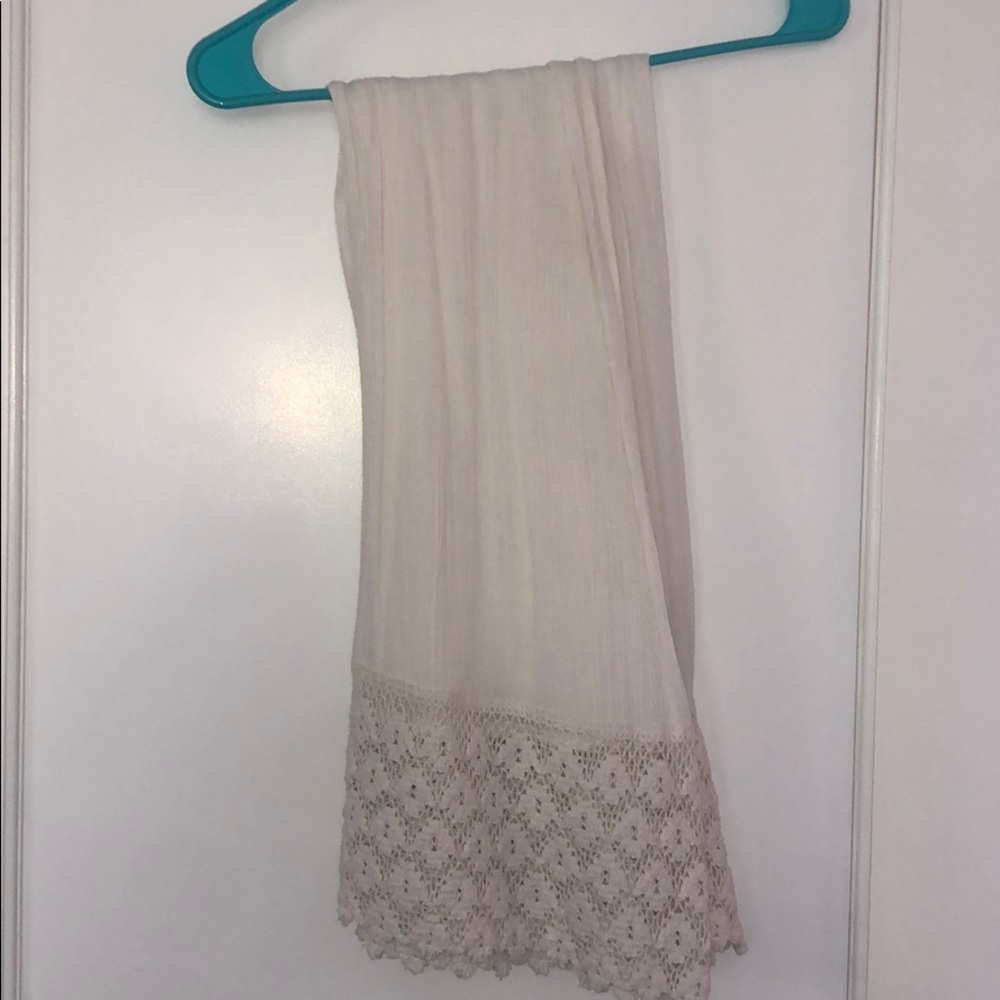 abercrombie kids - girls creme maxi skirt